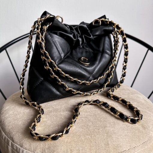 Carola Mini Black - Cadena Negra