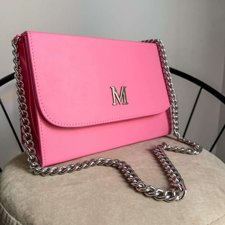 Julia Bubblegum Pink - Cadena Plata