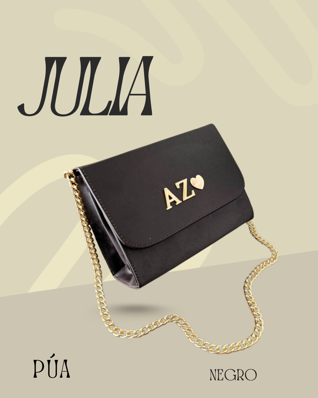 Julia Negro - Cadena Oro