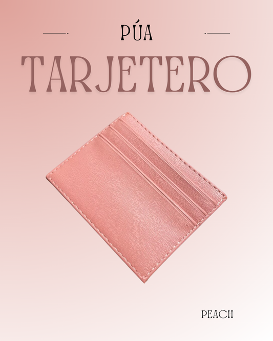 Tarjetero Peach