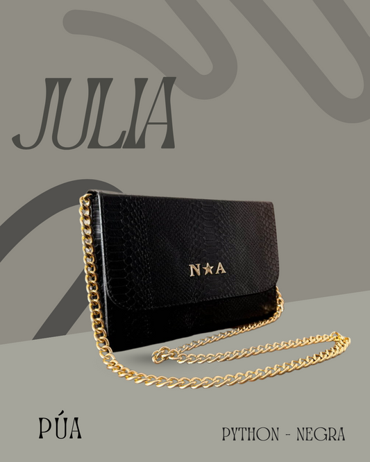 Julia Phyton Negra Cadena Oro
