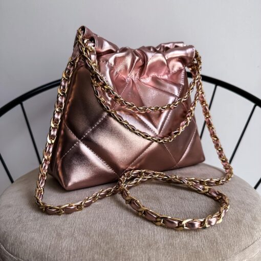 Carola Mini Rose Gold - Cadena Oro