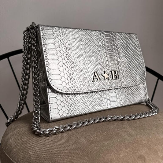 Julia Python Silver - Cadena Plata
