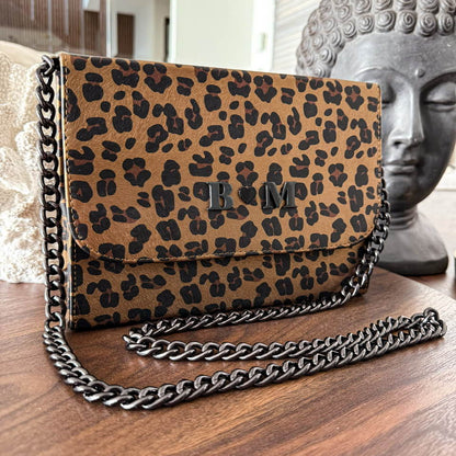 Julia Leopard Cadena Plata