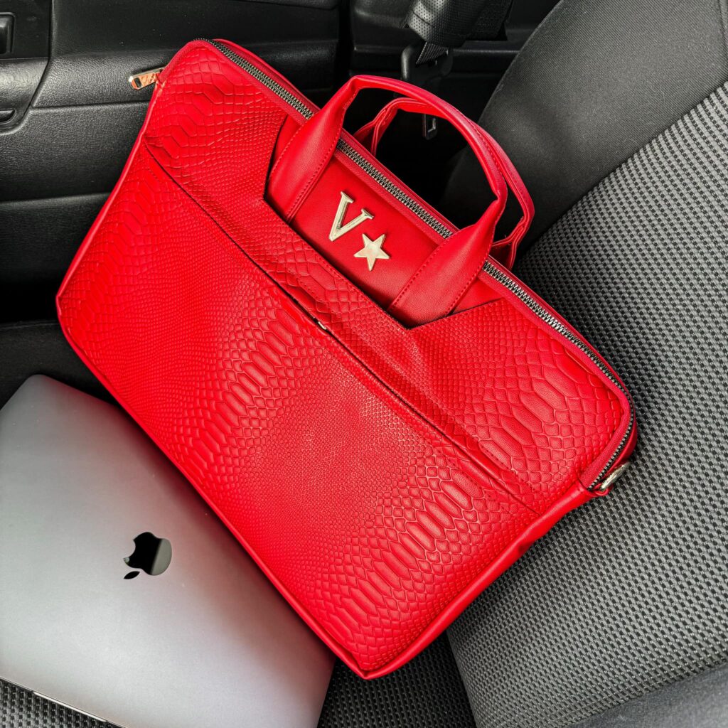 Porta Laptop Snake Red
