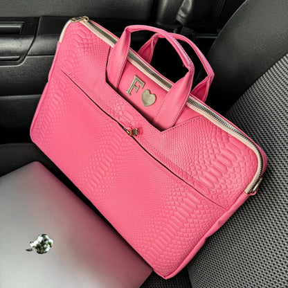Porta Laptop Snake Bubblegum Pink