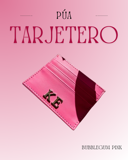 Tarjetero Bubblegum Pink