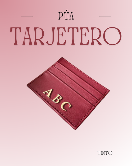 Tarjetero Tinto