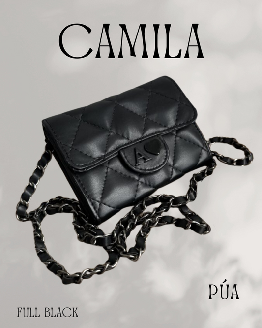 Camila Full Black Cadena Negra
