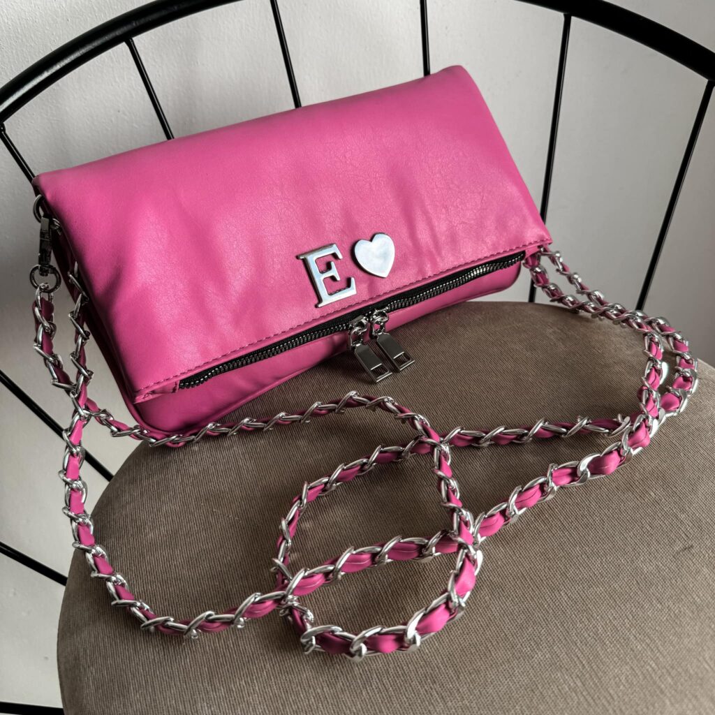 Zulema Hot Pink - Herrajes Plata