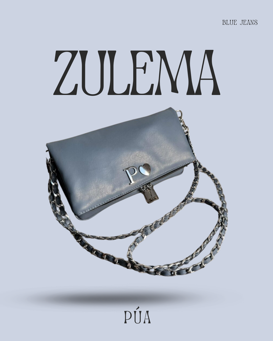 Zulema Blue Jeans - Herrajes Plata