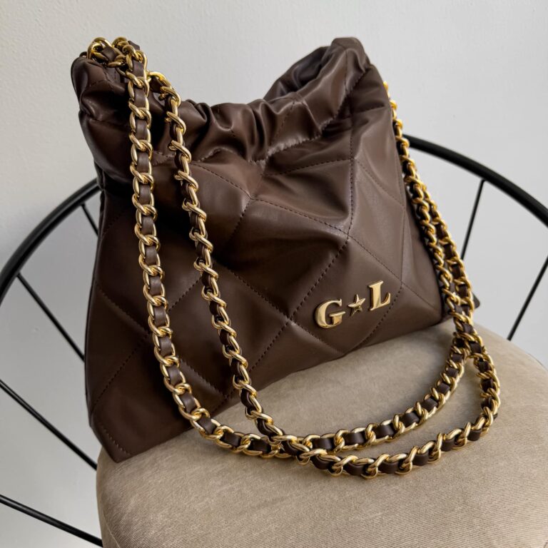 Carola Dark Brown - Cadena Oro