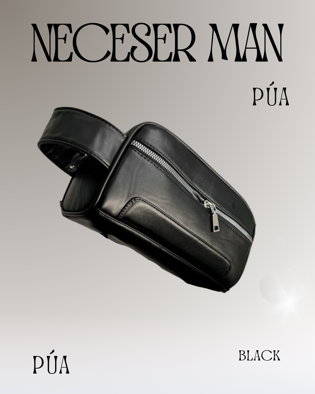 Neceser Man Black