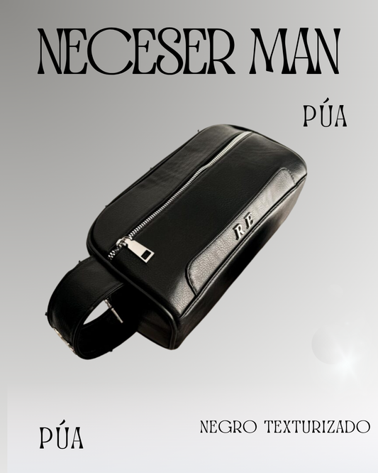 Neceser Man Negro Texturizado