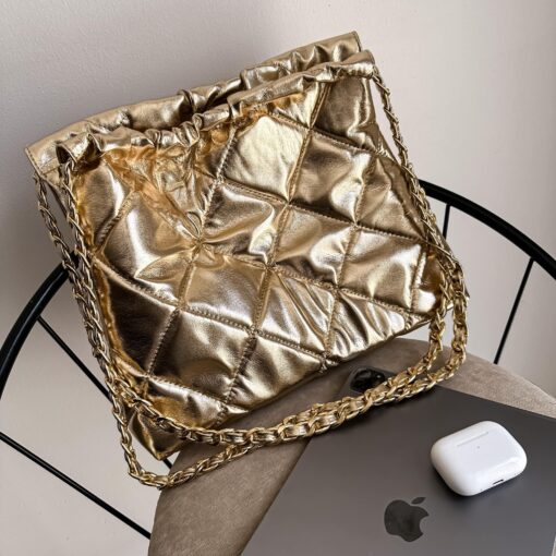 Carola Metallic Gold - Cadena Oro