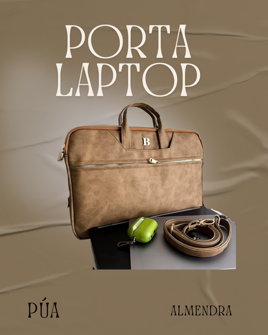 Porta Laptop Almendra