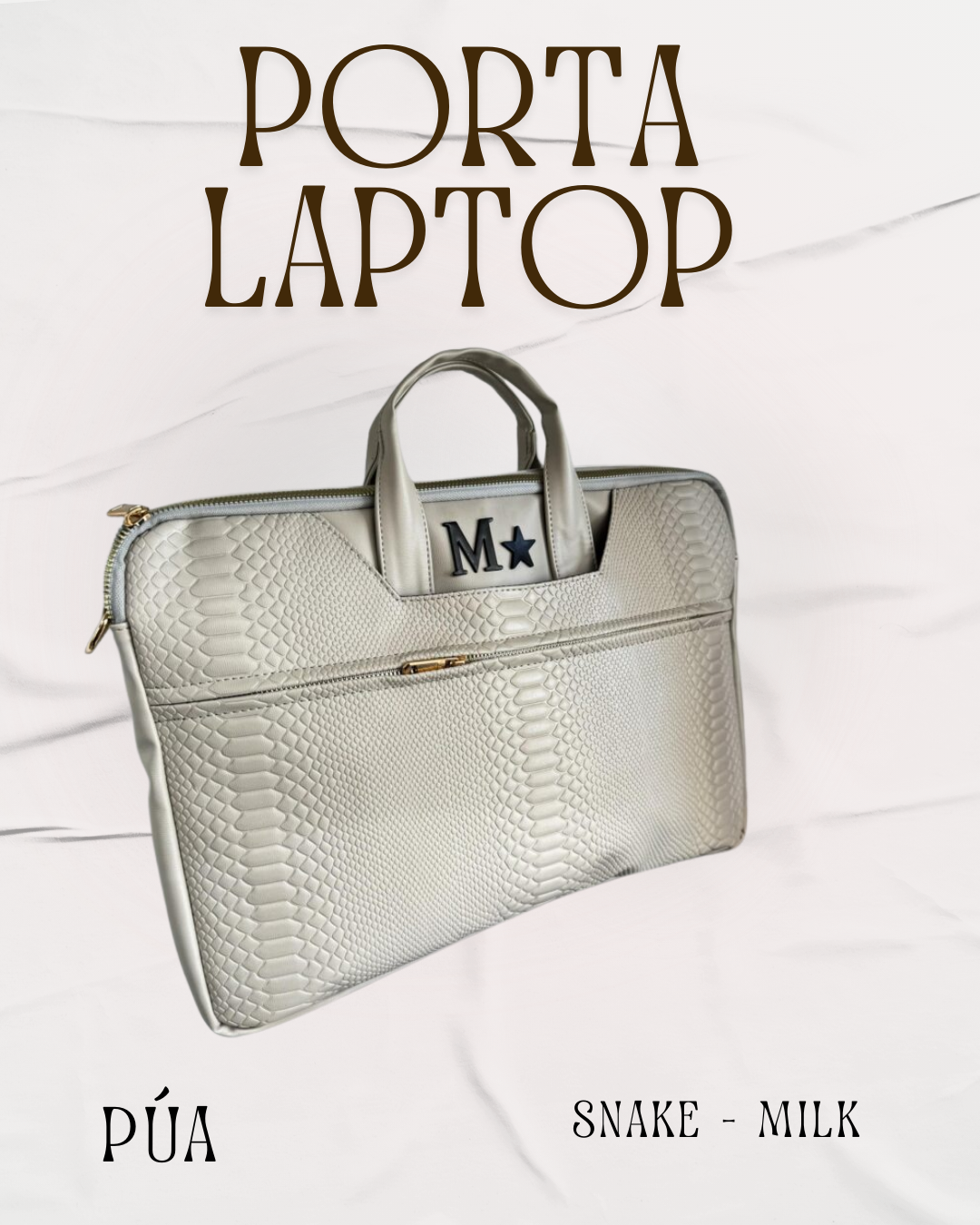 Porta Laptop Snake Milk