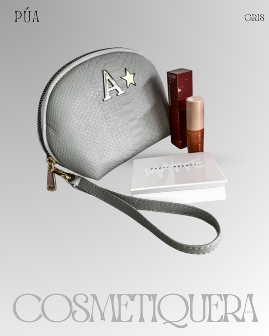 Cosmetiquera Gris
