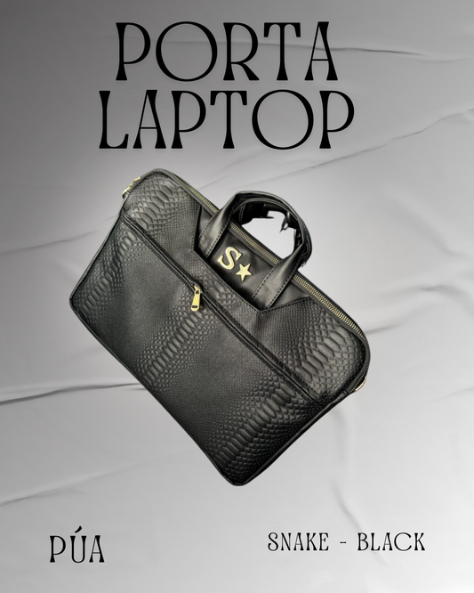 Porta Laptop Snake Black
