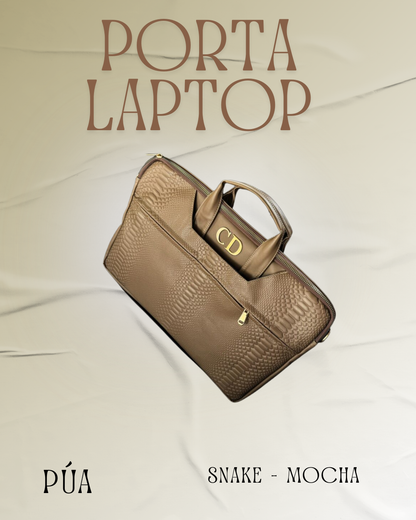 Porta Laptop Snake Mocha