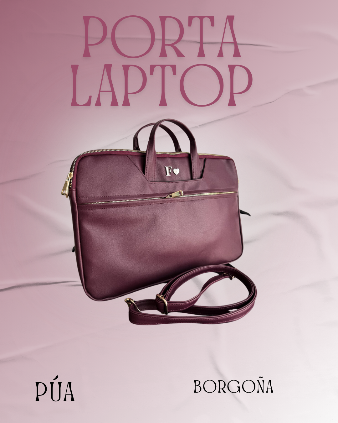 Porta Laptop Borgoña