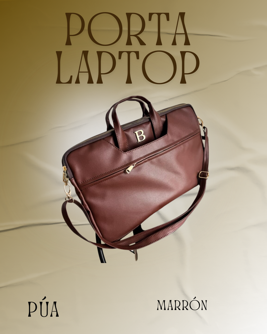 Porta Laptop Marrón