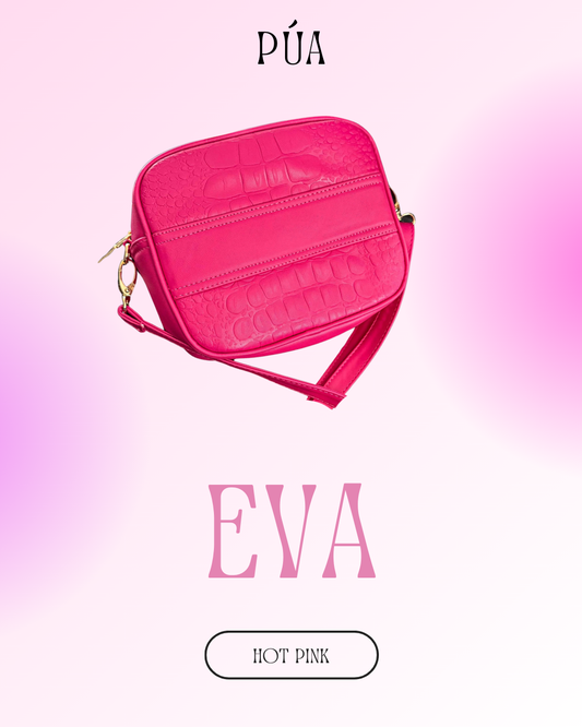 Eva Hot Pink - Herraje Oro