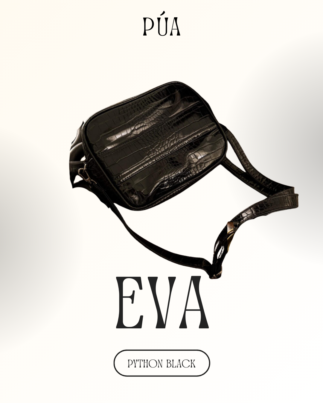 Eva Python Black - Herraje Oxford