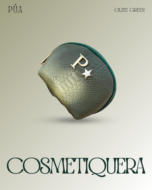 Cosmetiquera Olive Green