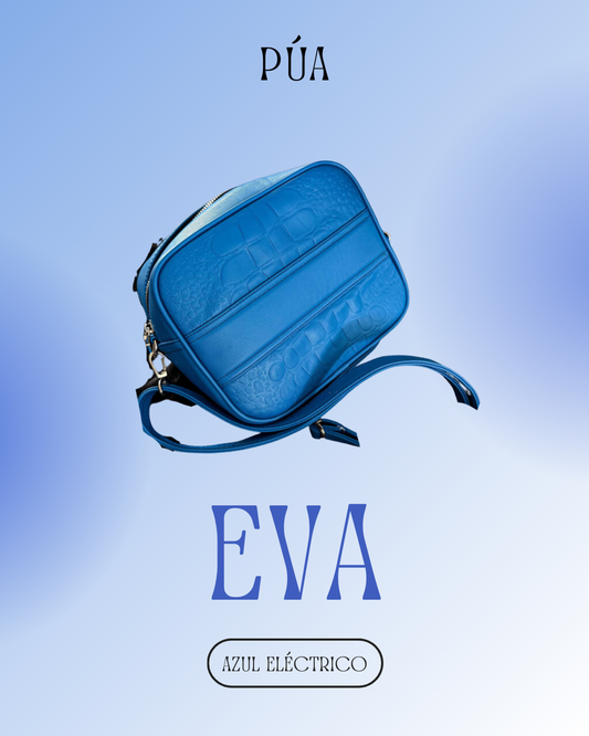 Eva Azul Eléctrico - Herraje Plata