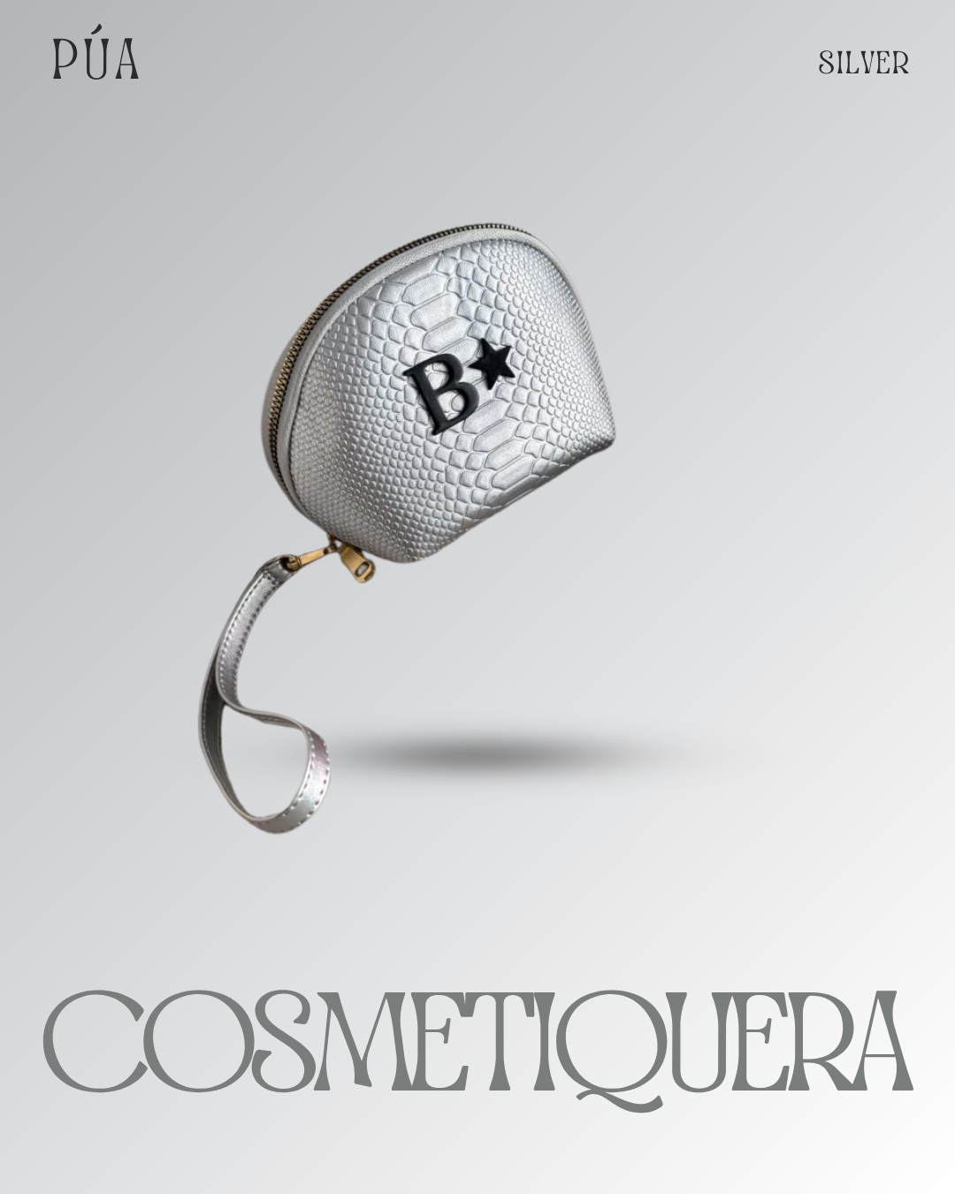 Cosmetiquera Silver