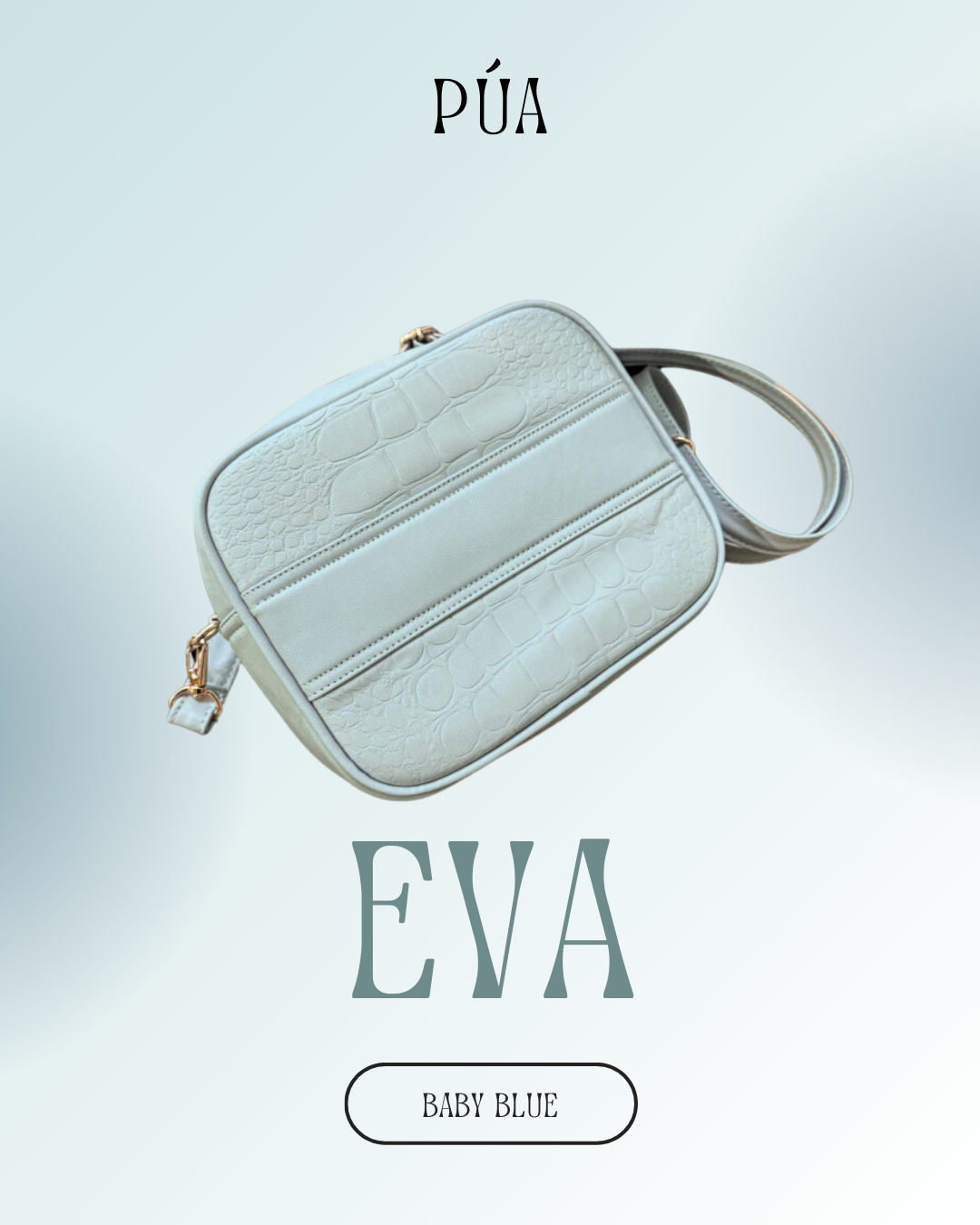 Eva Baby Blue - Herraje Plata