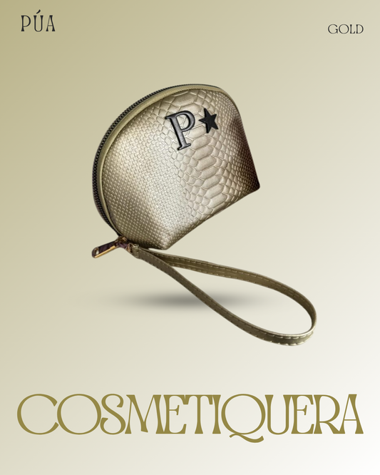 Cosmetiquera Gold