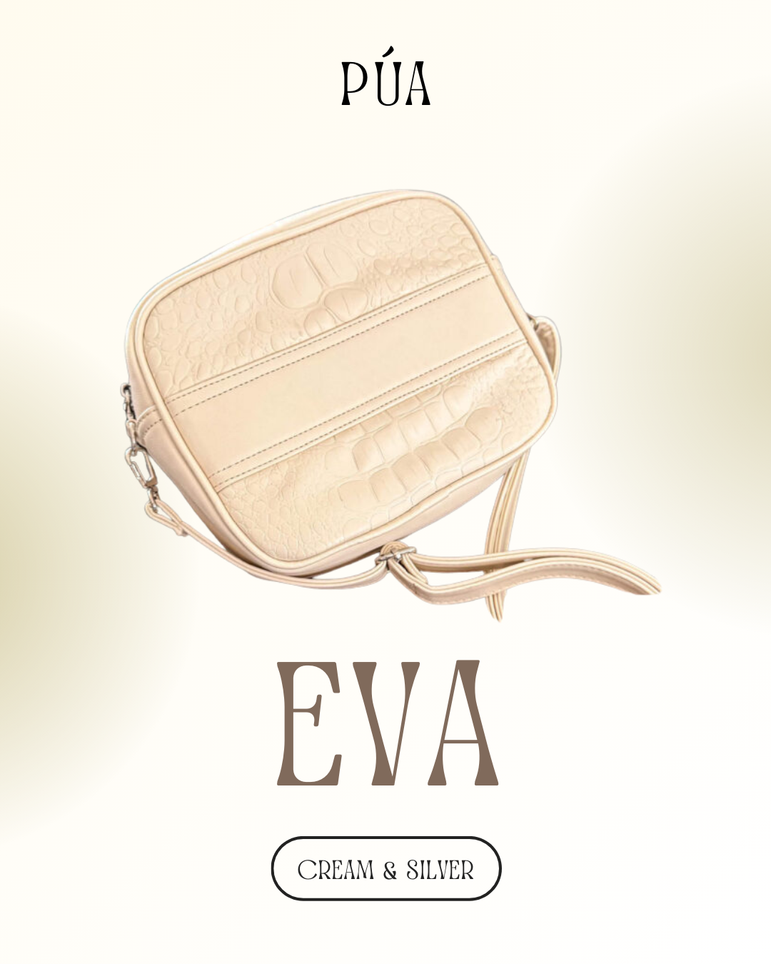 Eva Cream - Herraje Plata