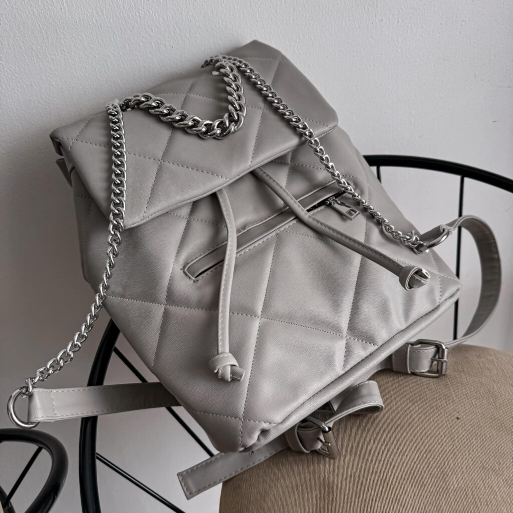 Ofelia Gris Herrajes Plata