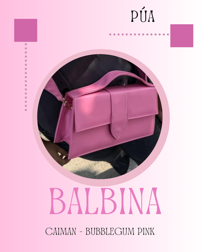 Balbina Caiman Bubblegum Pink