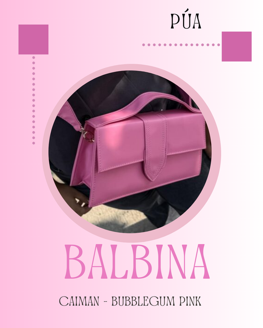 Balbina Caiman Bubblegum Pink