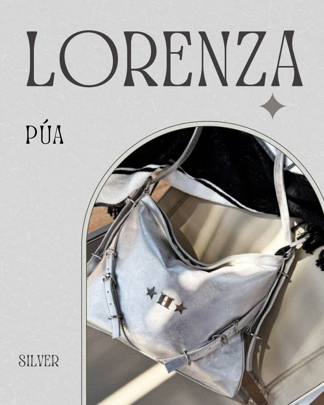 Lorenza Silver Herrajes Plata