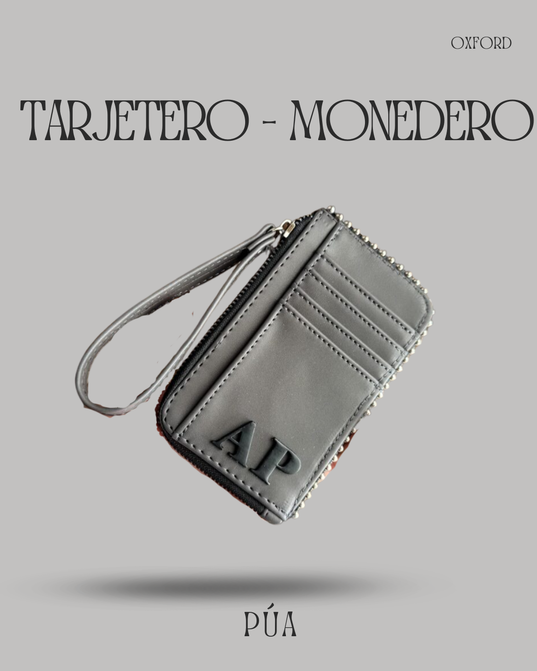 Tarjetero-Monedero Oxford