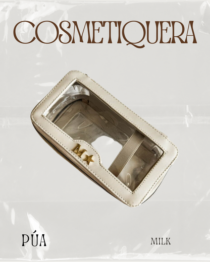 Cosmetiquera Doble Mica Milk
