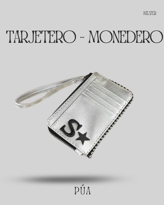 Tarjetero-Monedero Silver