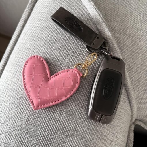 Keychain Croco Pink