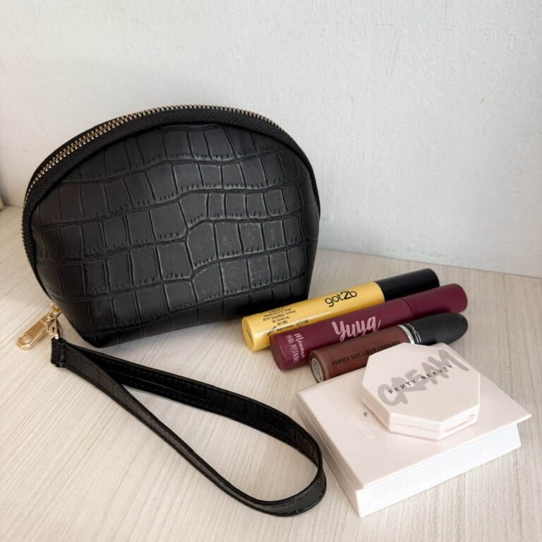 Cosmetiquera Caimán Black