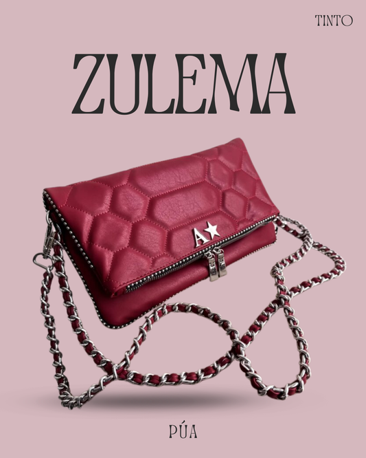 Zulema Tinto - Herrajes Plata + Filo De puntos