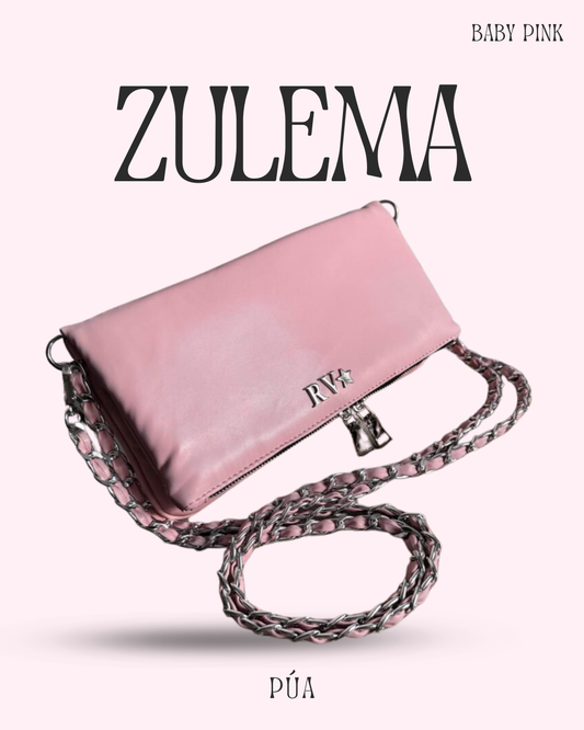 Zulema Baby Pink - Herrajes Plata