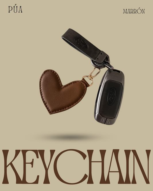 Keychain Marrón