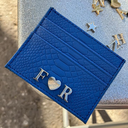 Tarjetero Python Royal Blue