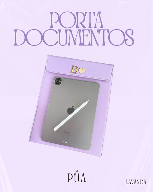 Porta Documentos Lavanda