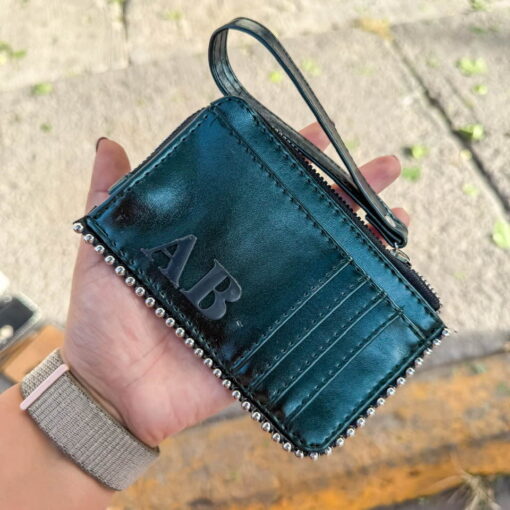Tarjetero-Monedero Deep Green