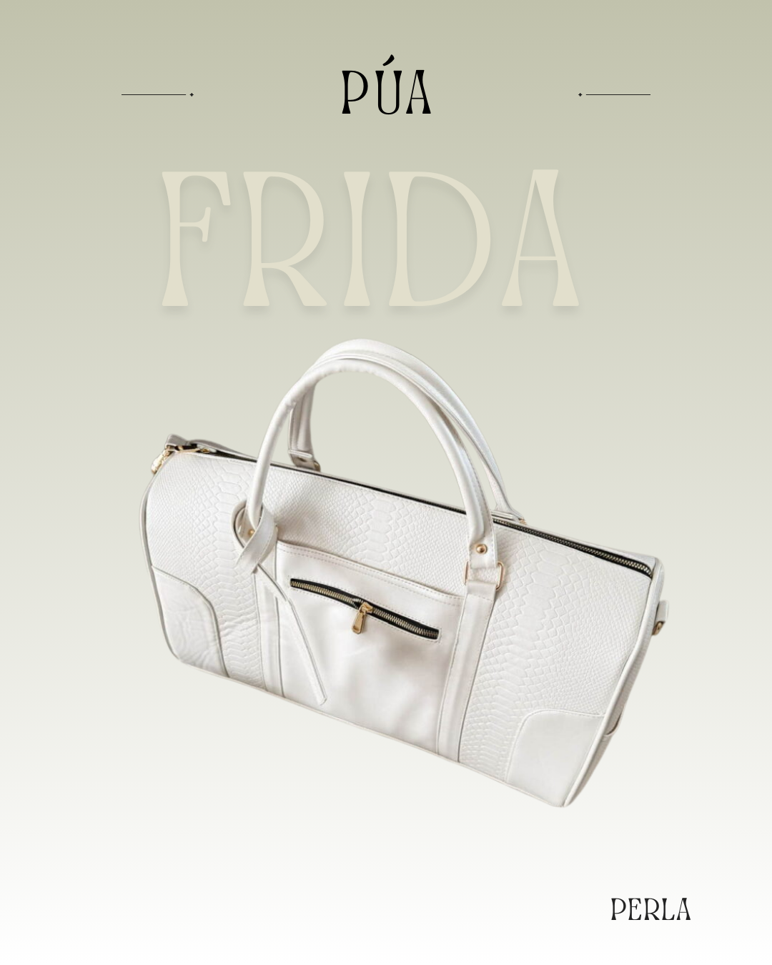 Frida Python Perla Metálico